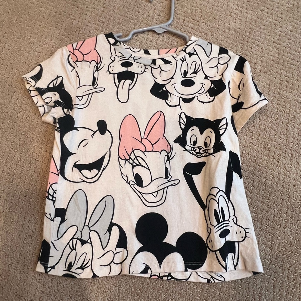 Disney Black and Pink Graphic Tee